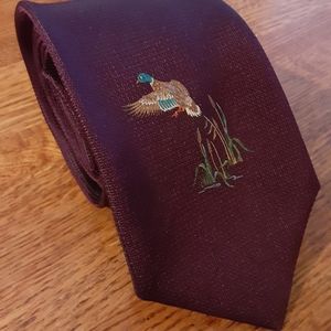 Nordstrom purple silk tie